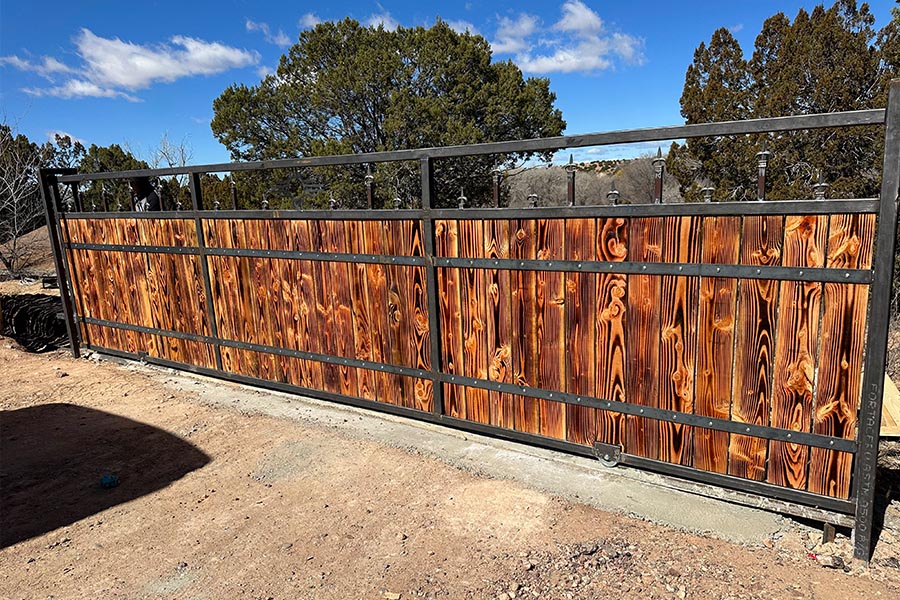 Metal Fence Installation